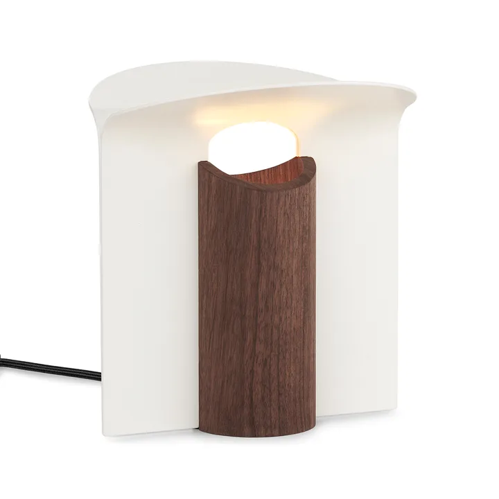 RF200 Petal bordslampa, Oiled walnut-white - Carl Hansen & Søn
