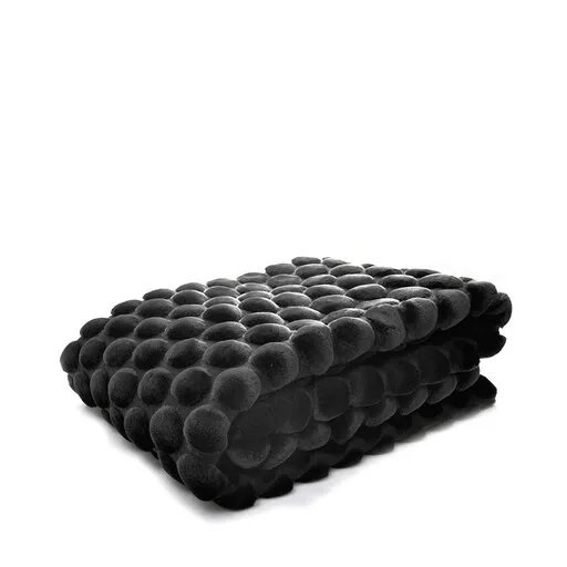 Egg Collection filt 170x130 cm, Svart Ceannis