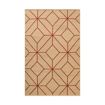 Ayur matta - Beige-Rust, 320x230 cm - Chhatwal & Jonsson