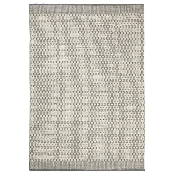 Mahi matta 170x240 cm - Off white-grey - Chhatwal & Jonsson