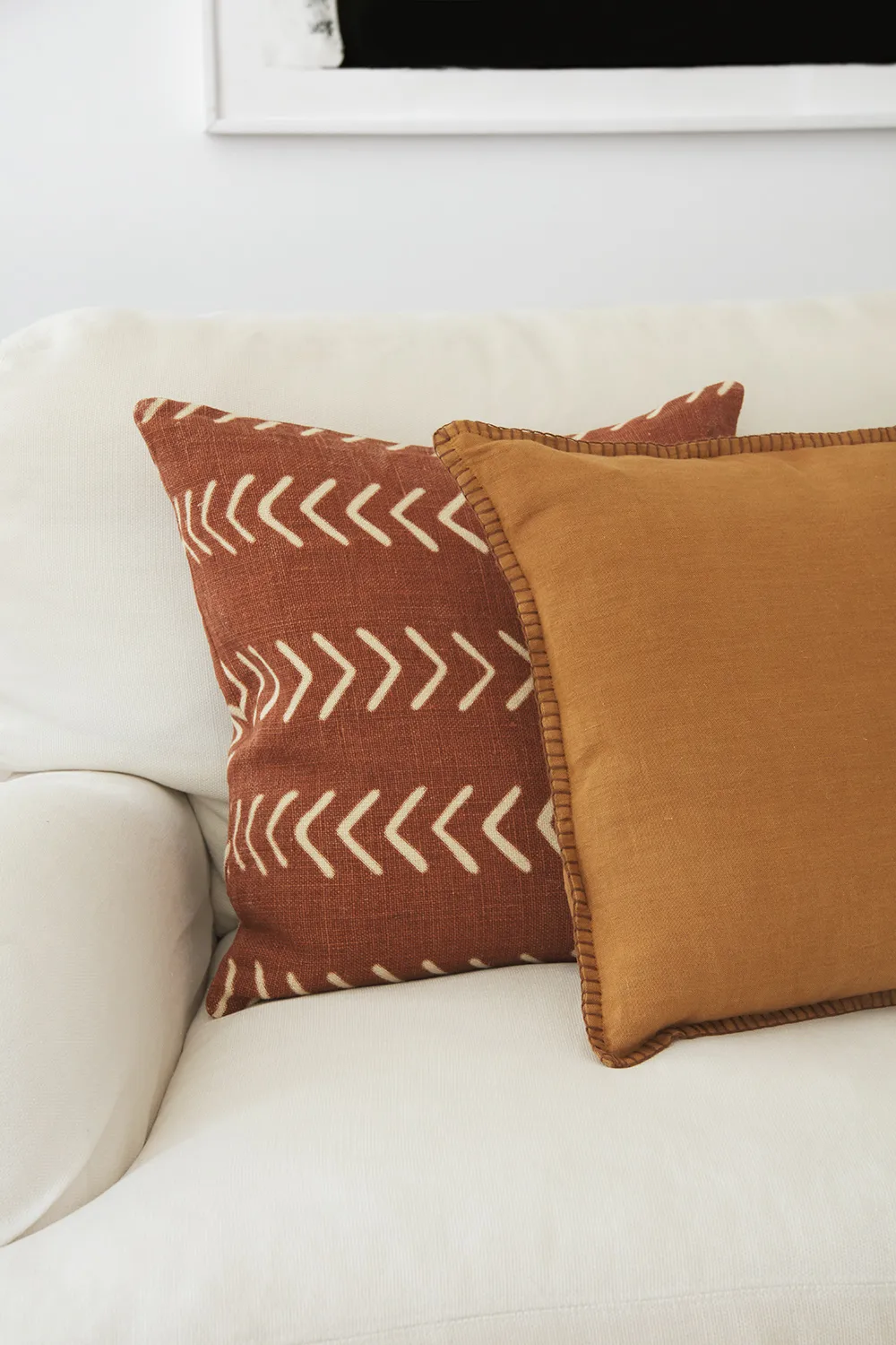 Tara kuddfodral 50x50 cm, Terracotta Chhatwal & Jonsson