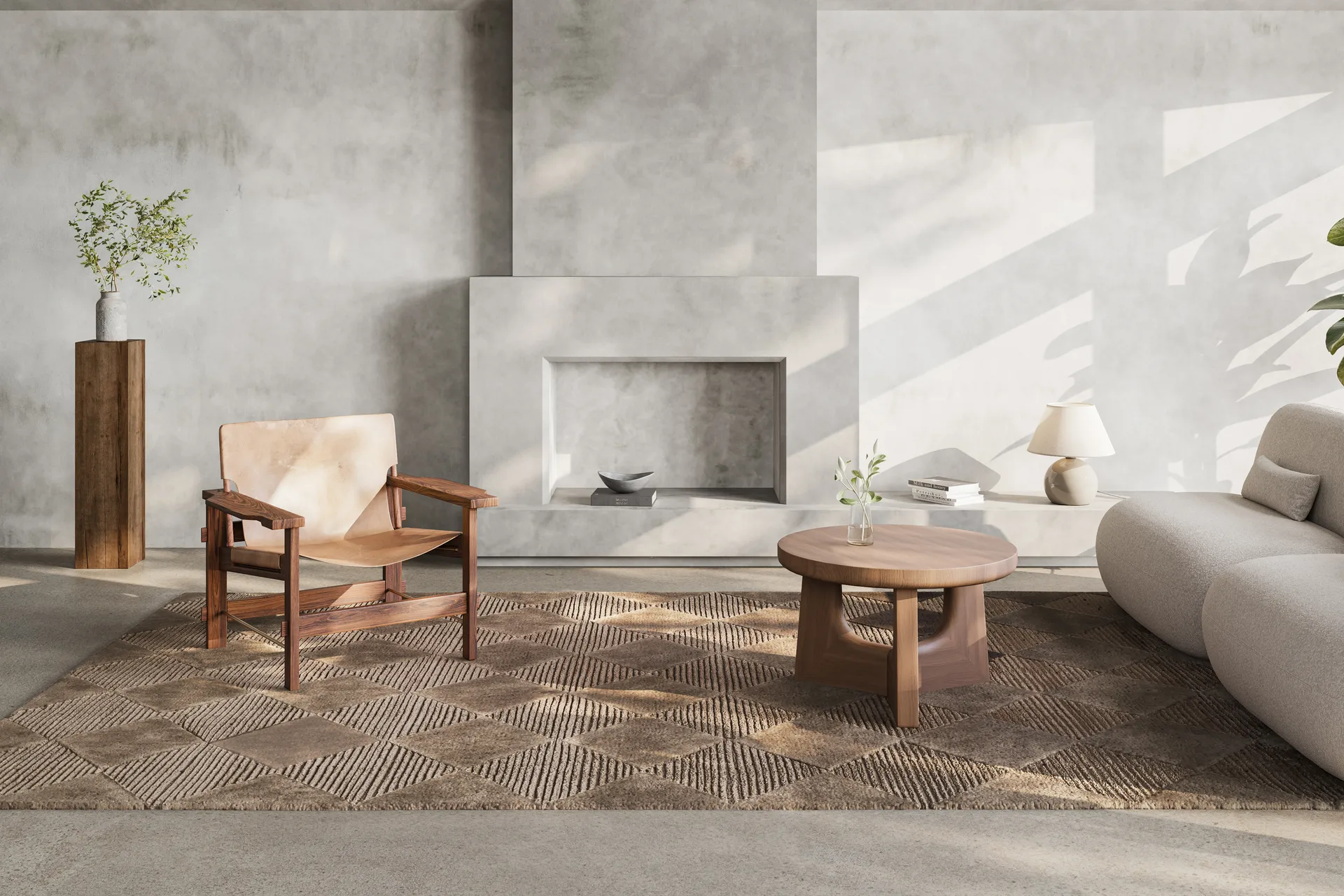 Berber matta, Chocolate, 170x230 cm Classic Collection
