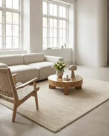Dune ullmatta - Ivory, 250x350 cm - Classic Collection