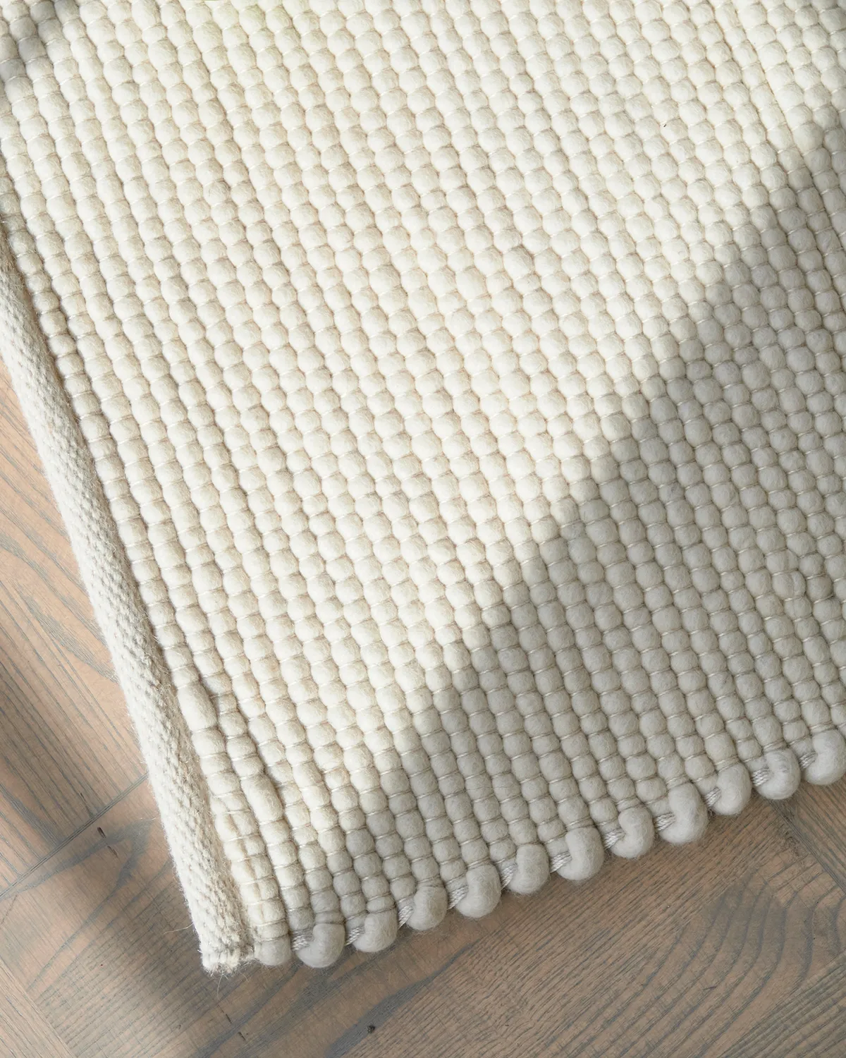 Merino ullmatta, vit, 140x200 cm Classic Collection