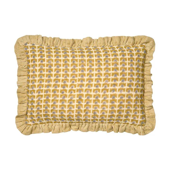 Ripple kuddfodral 40x60 cm - Gul - Classic Collection