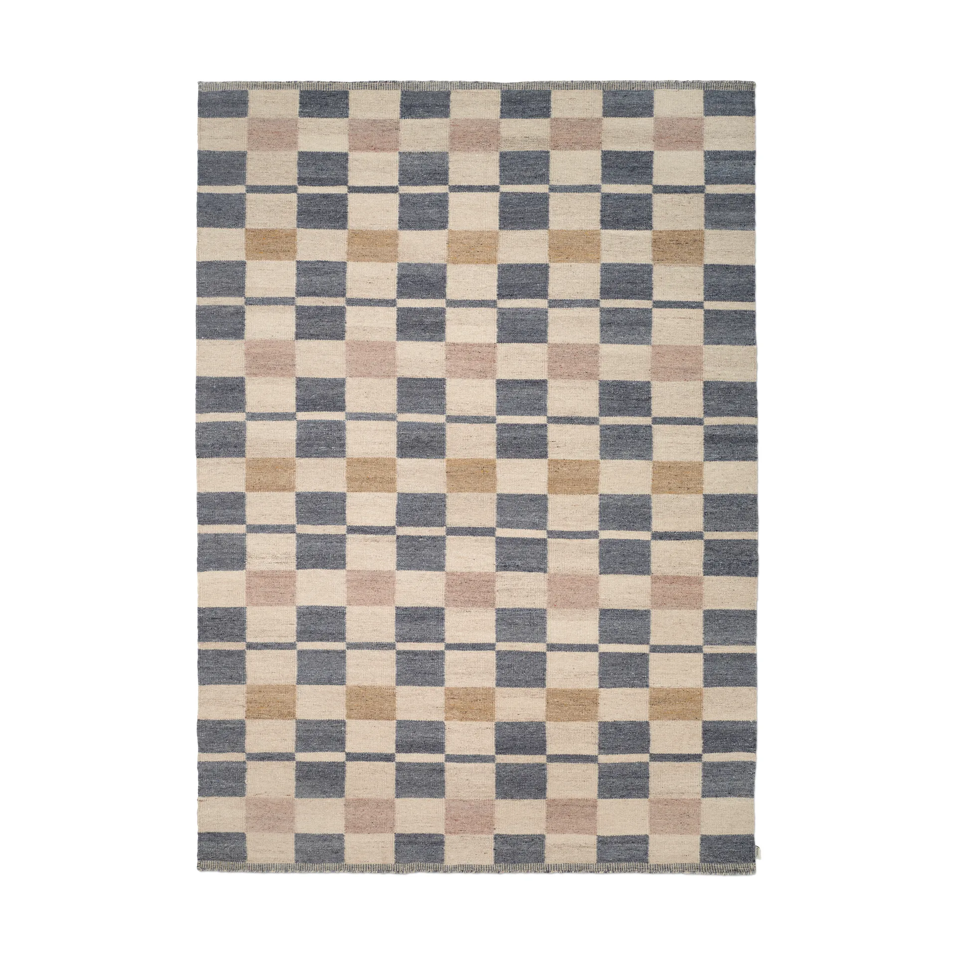 Röllakan Rutvik matta, Blå, 170x230 cm Classic Collection