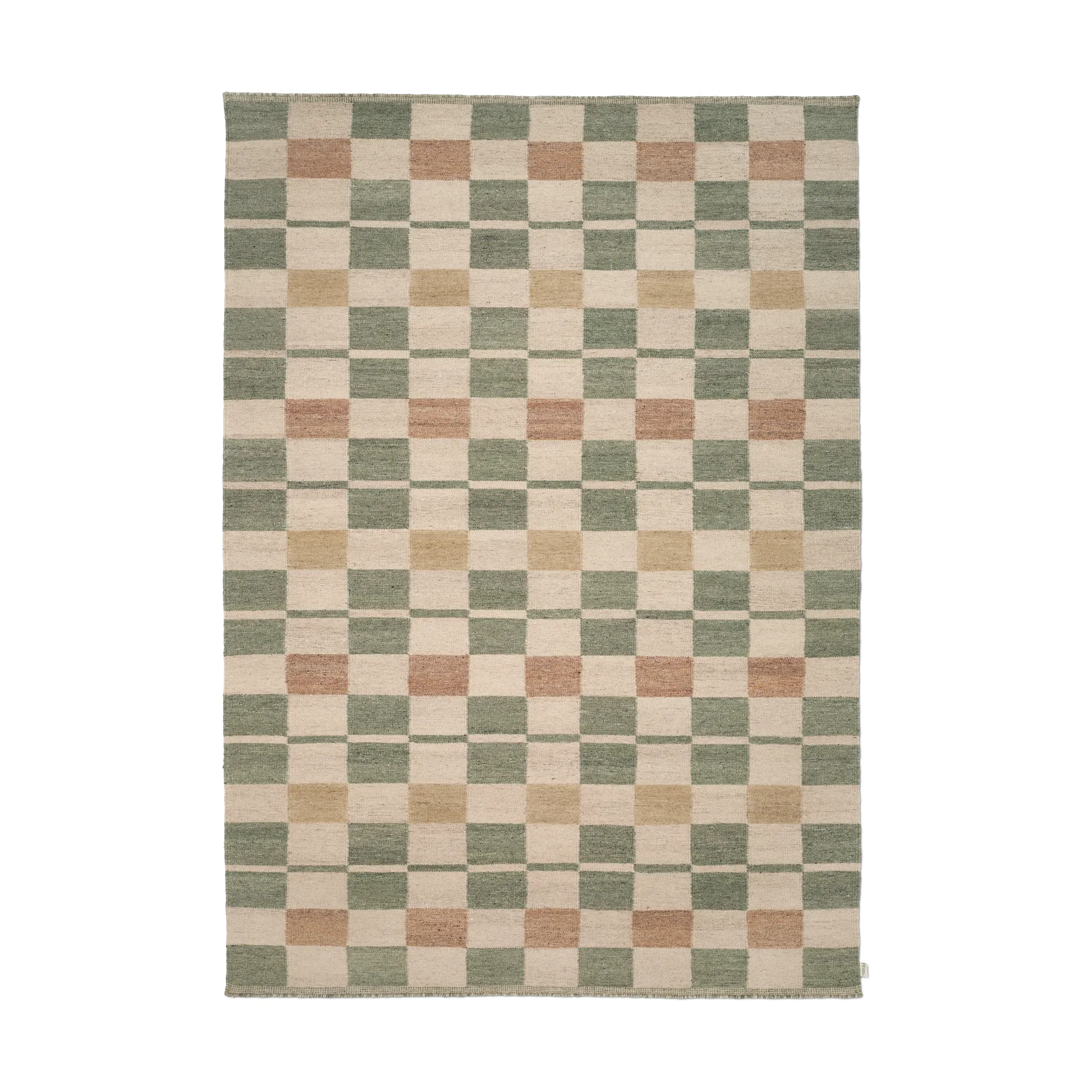 Röllakan Rutvik matta, Grön, 250x350 cm Classic Collection