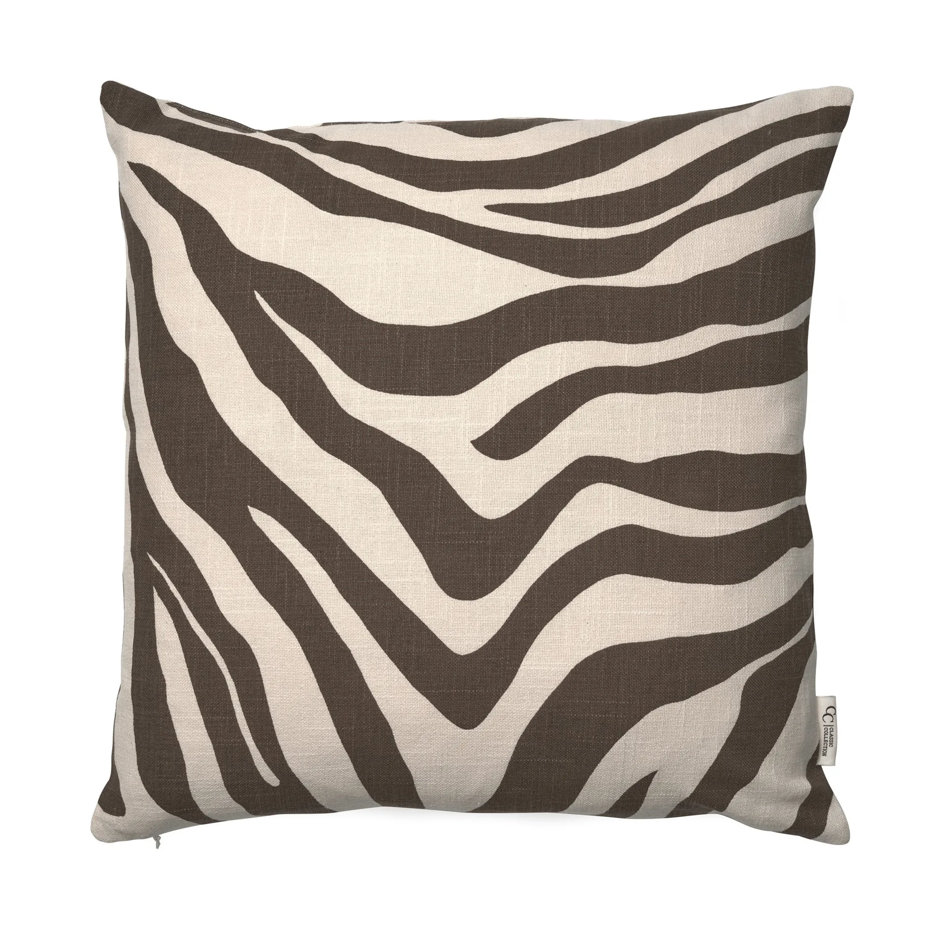 Savannah kuddfodral, Brown-off white, 50x50 cm Classic Collection