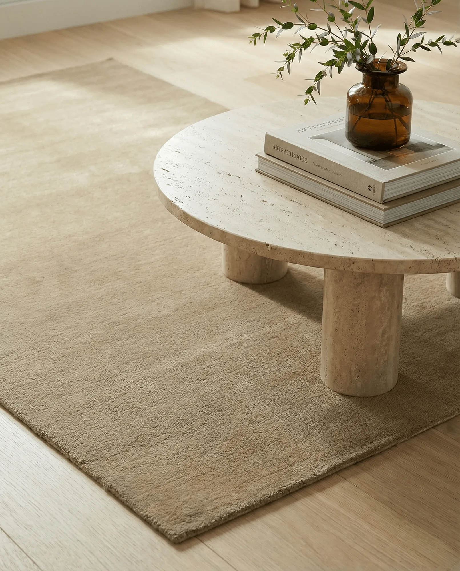 Solid matta, Wheat, 250x350 cm Classic Collection