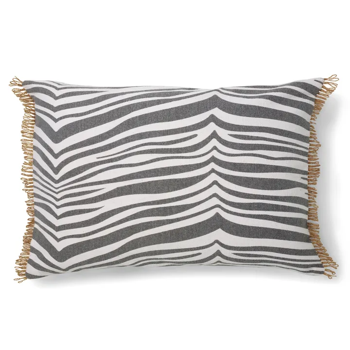 Zebra kudde 40x60 cm - Titanium (grå) - Classic Collection