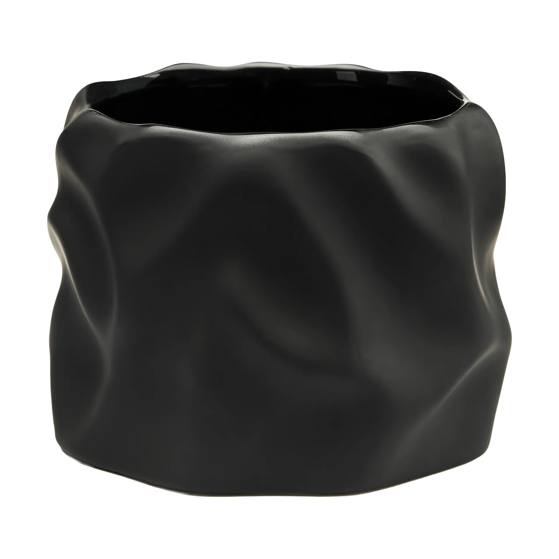 Drift desert blomkruka, Black, small Ø15 cm Cooee Design