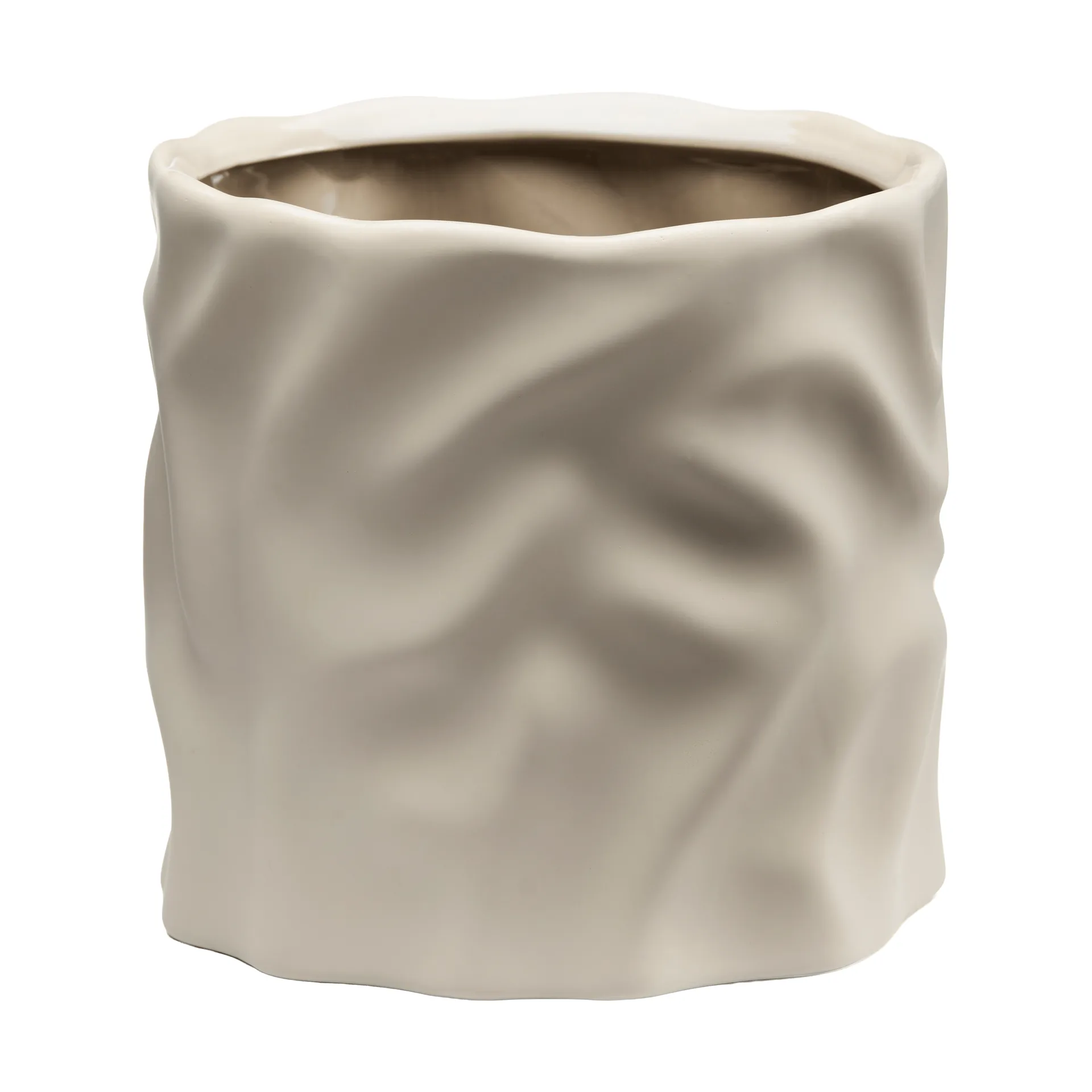 Drift desert blomkruka, Sand, medium Ø17,5 cm Cooee Design