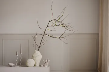 Kaia vas 15 cm - Linnen - Cooee Design