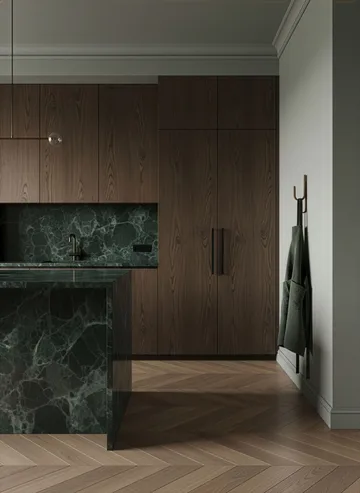 Woody krok One - Mörkbetsad ek - Cooee Design