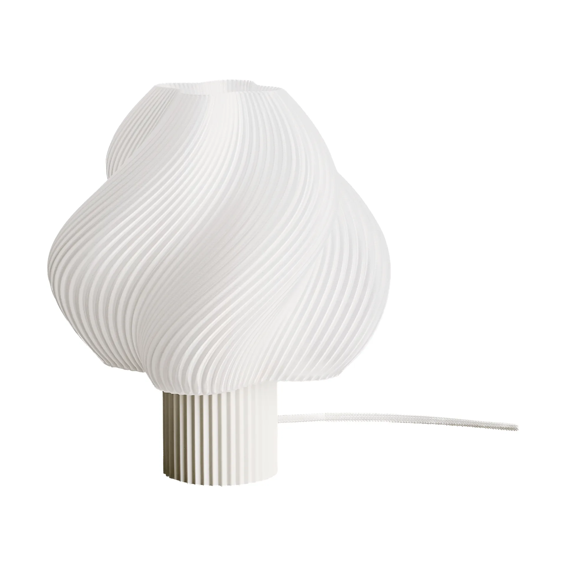 Soft Serve bordslampa, Vanilla bean, Regular, 26 cm Crème Atelier