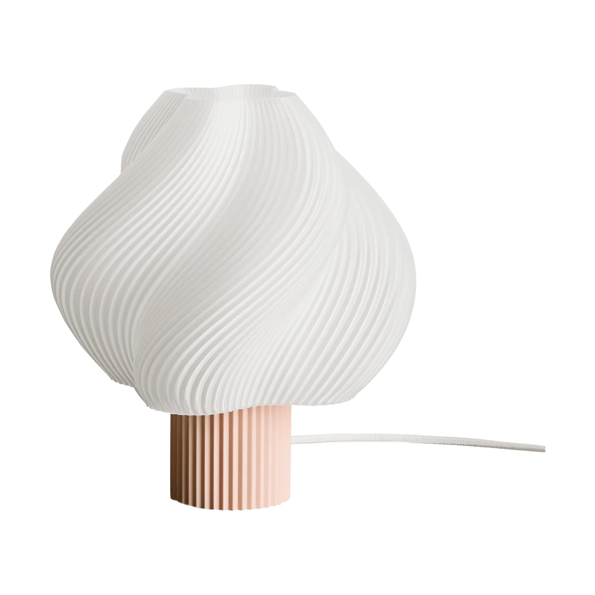 Soft Serve bordslampa, Wild strawberry, Regular, 26 cm Crème Atelier
