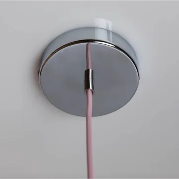 Soft Serve pendel - Rose sorbet-chrome, 01, 20 cm - Crème Atelier