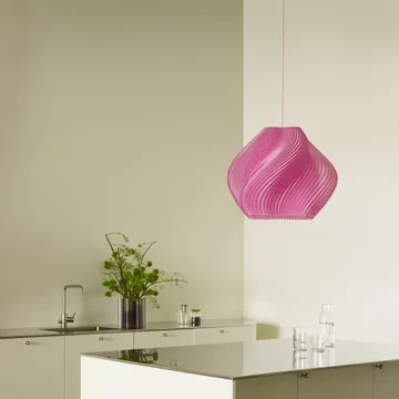 Soft Serve pendel - Rose sorbet-chrome, Mega, 60 cm - Crème Atelier