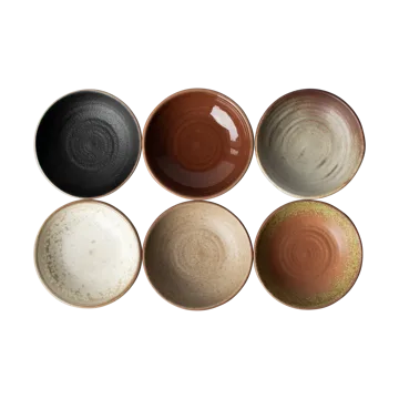 Bowl skål Ø9 cm 6-pack - Multi - DBKD