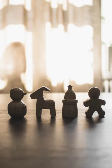 Christmas train juldekoration 4 delar - Beige - DBKD