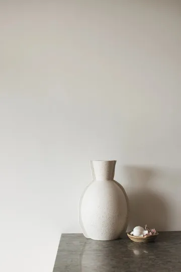 Edge vas H30 cm - Creme dot - DBKD