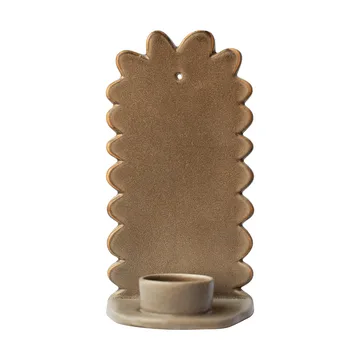 Flowery väggljusstake - Beige - DBKD