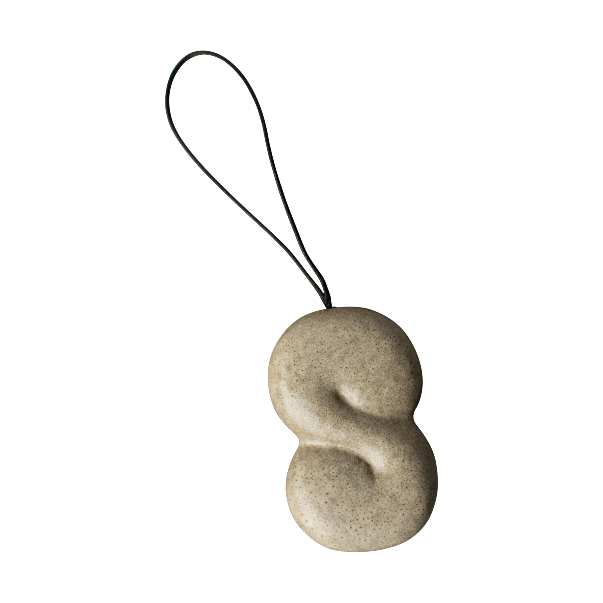 Hanging bun dekorationshänge, Beige DBKD