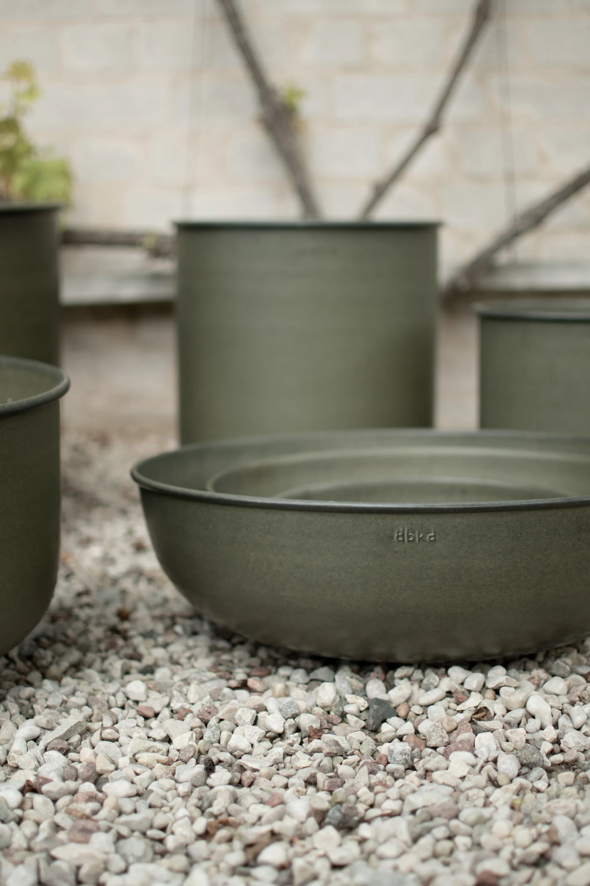 Out bowl 3 delar, Green DBKD