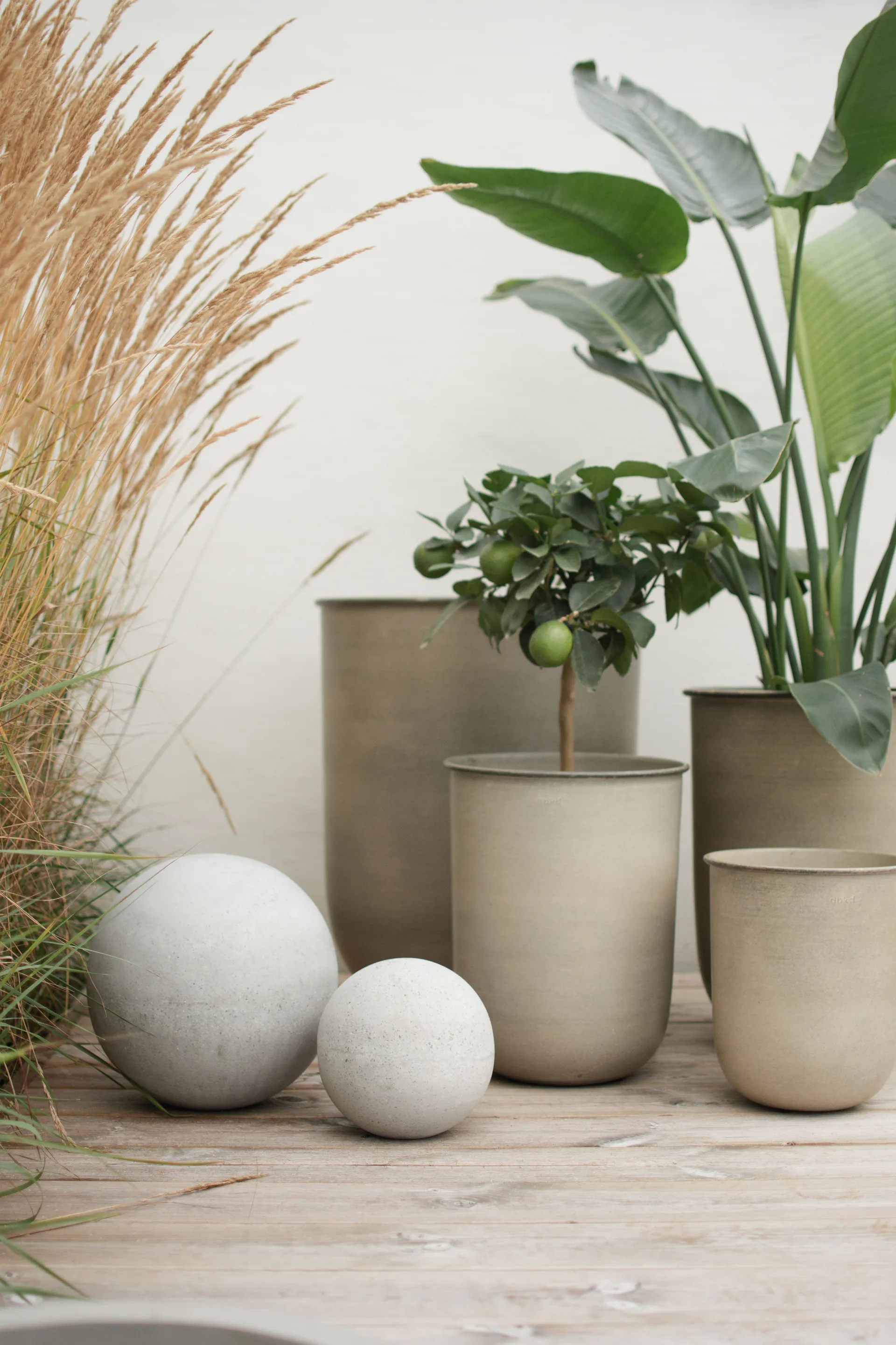 Out kruka 4 delar, Beige DBKD