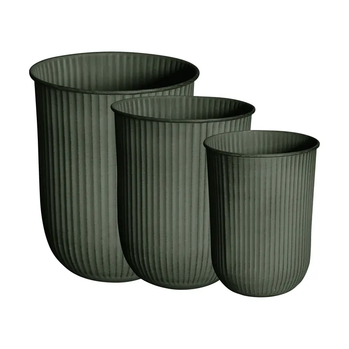 Out stripe kruka 3 delar - Green - DBKD