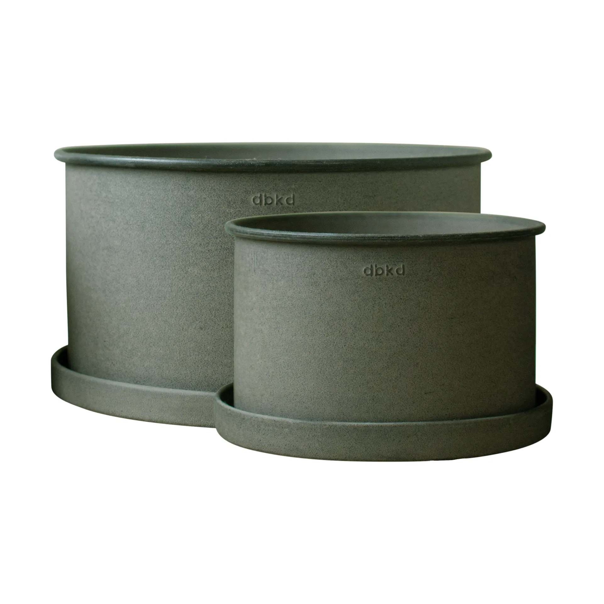 Plant bowl kruka 2-pack, Green DBKD