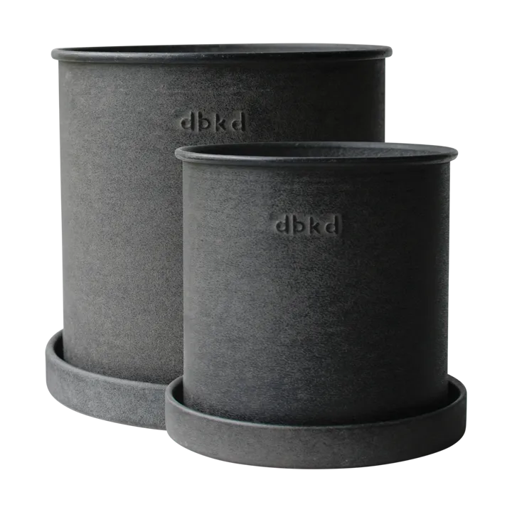 Plant pot kruka small 2-pack - Black - DBKD