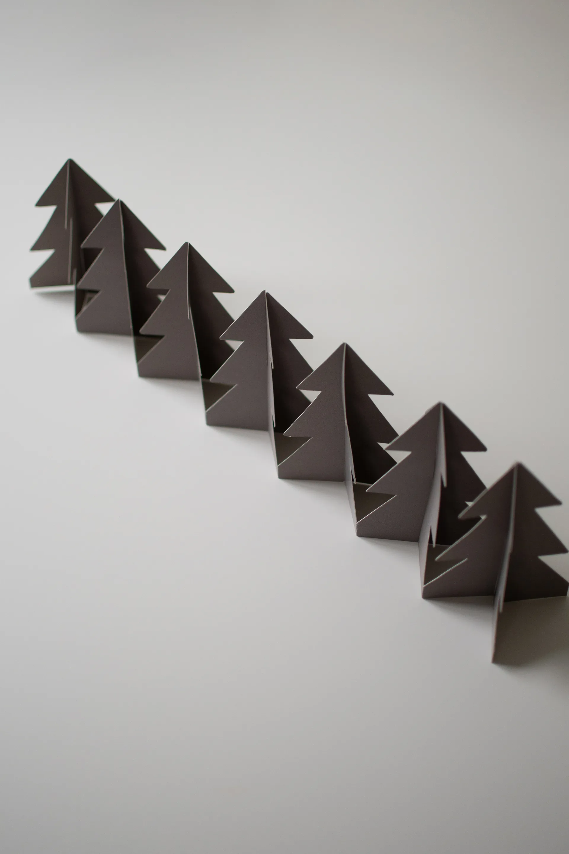 Tree in a row dekoration, Mole, 7x60 cm DBKD