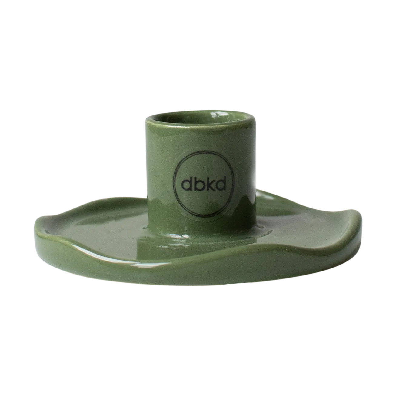 Wave ljusstake, Shiny green DBKD