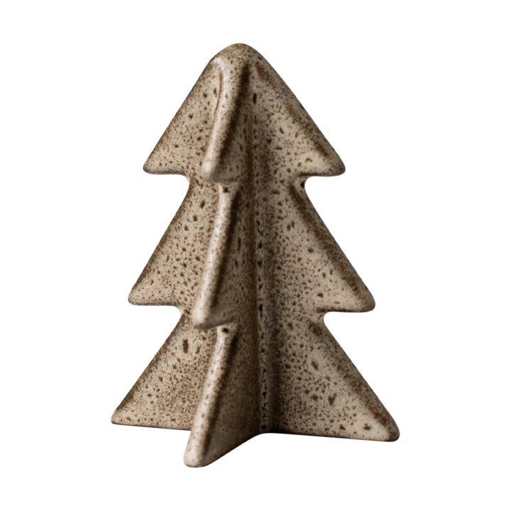 Winter tree dekoration - Beige, 7 cm - DBKD
