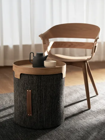 Bridge bricka - Ek, Ø42 cm - Design House Stockholm