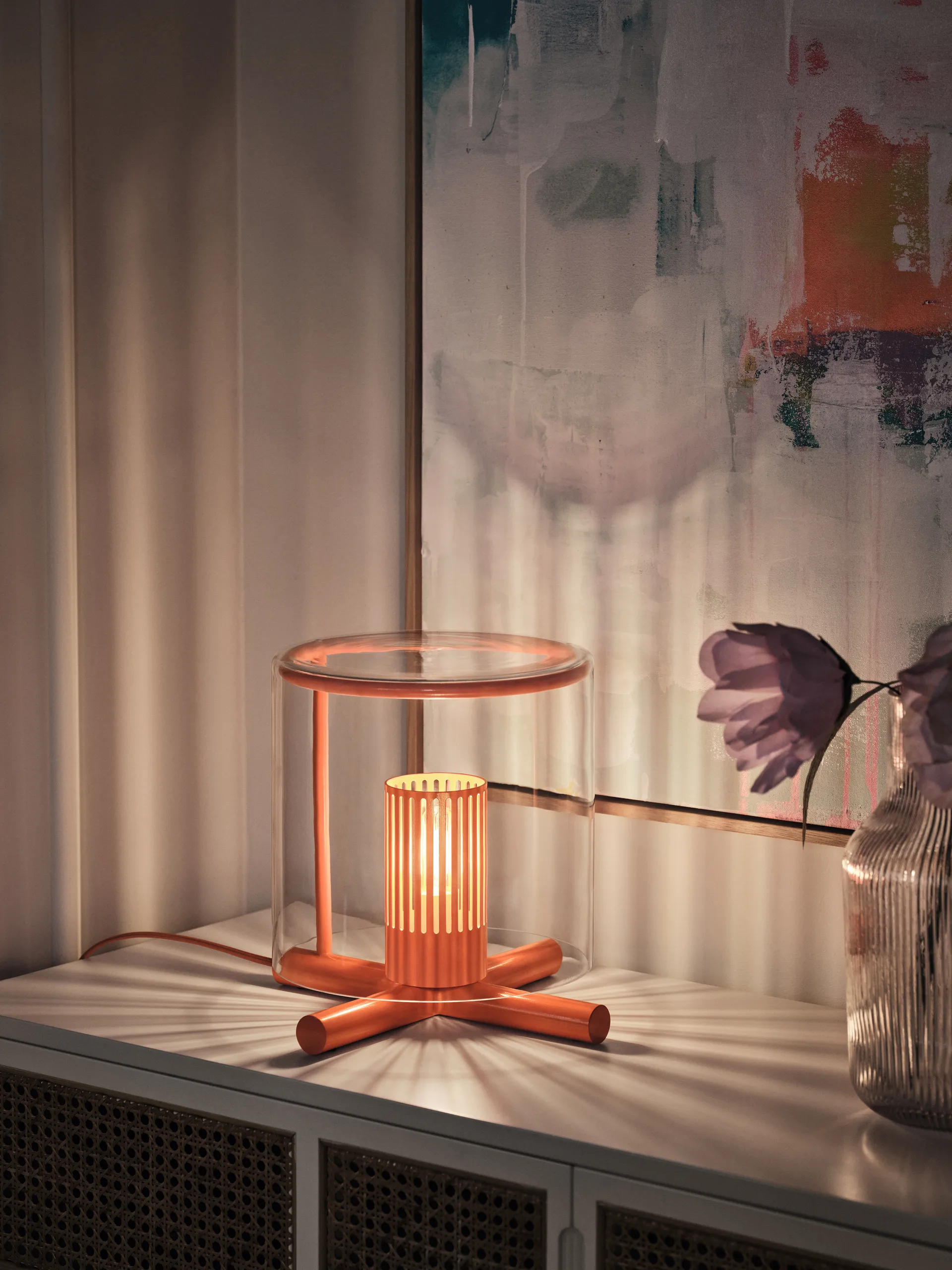 Fire Place bordslampa, Red Design House Stockholm