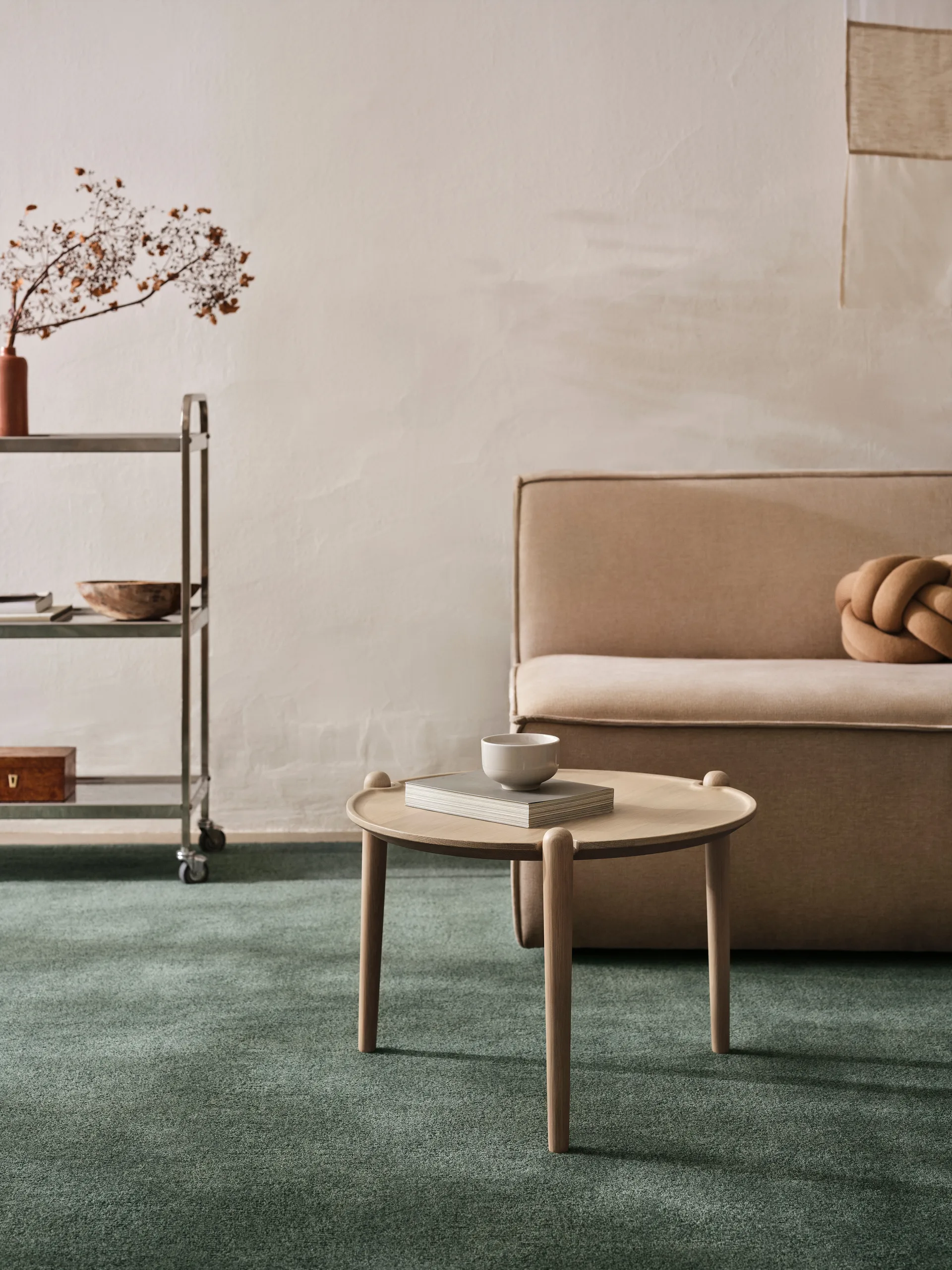 Level matta, 200x300 cm green Design House Stockholm