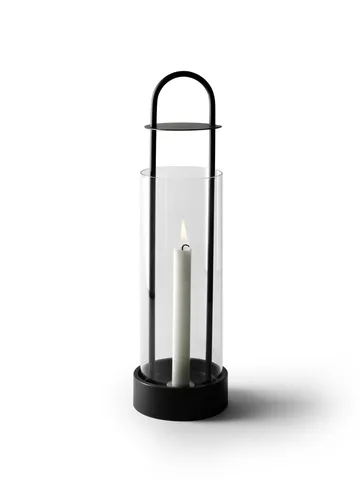 Lotus hurricane lantern - svart - Design House Stockholm