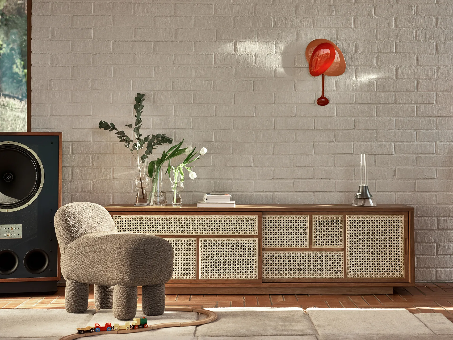 Mellow Clock väggklocka, Red Design House Stockholm
