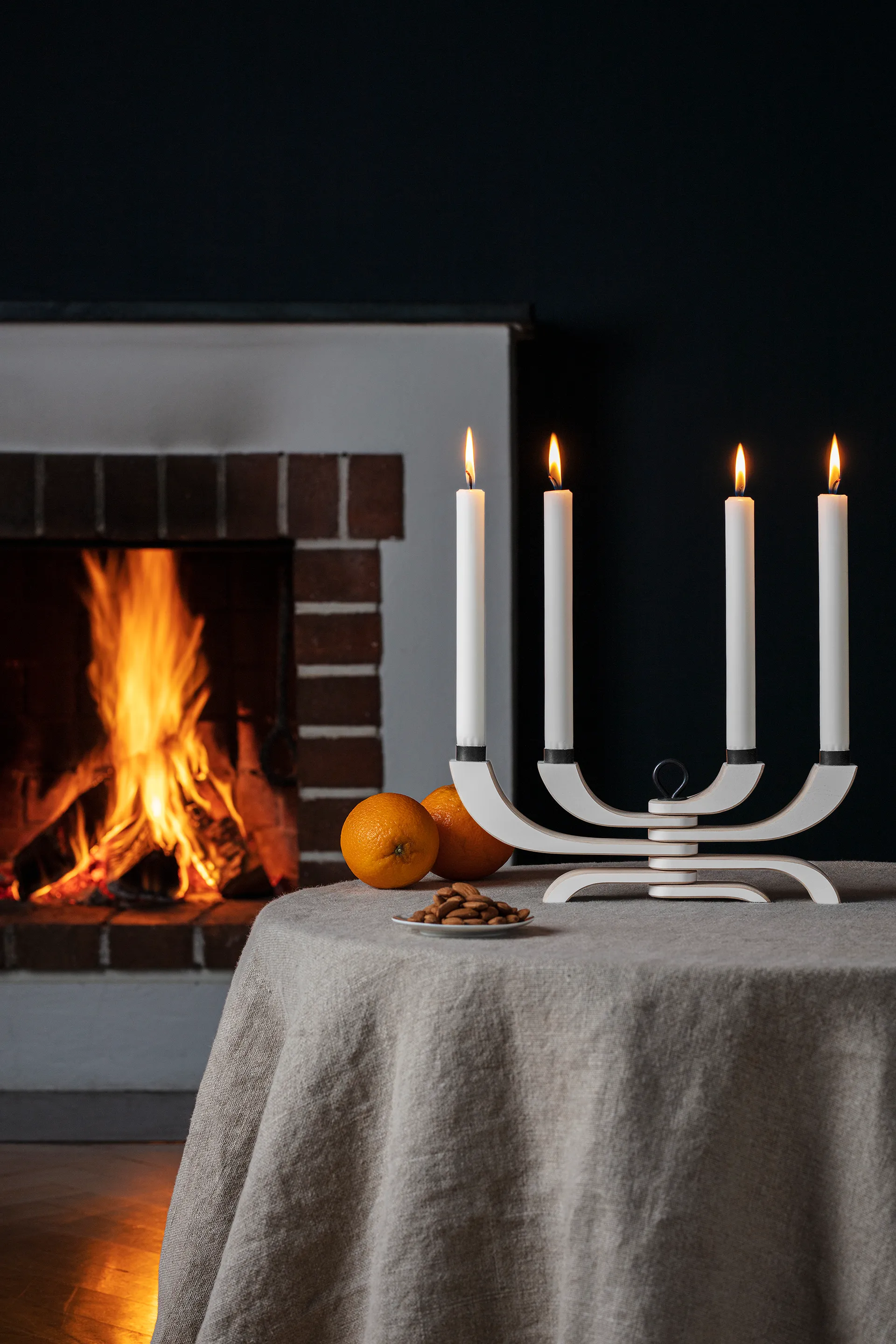 Nordic light ljusstake 4 armar, vit Design House Stockholm