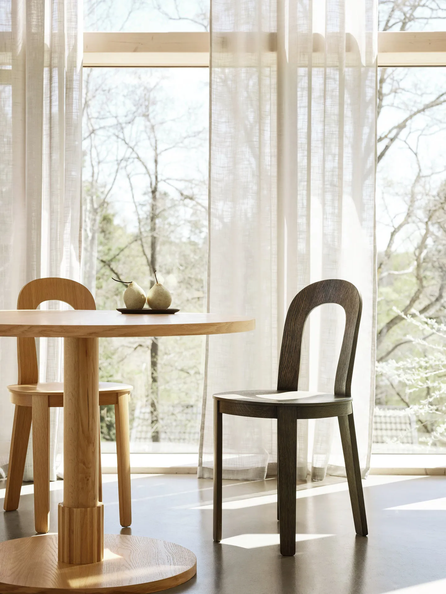 Olivia stol, Dark Oak Design House Stockholm