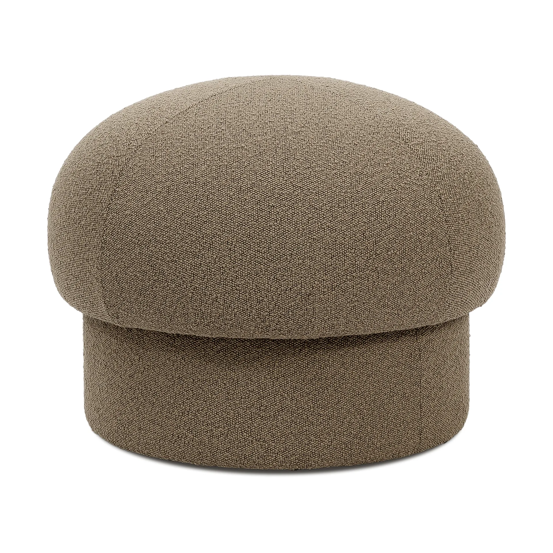 Uno puff Ø65 cm, Brown Design House Stockholm