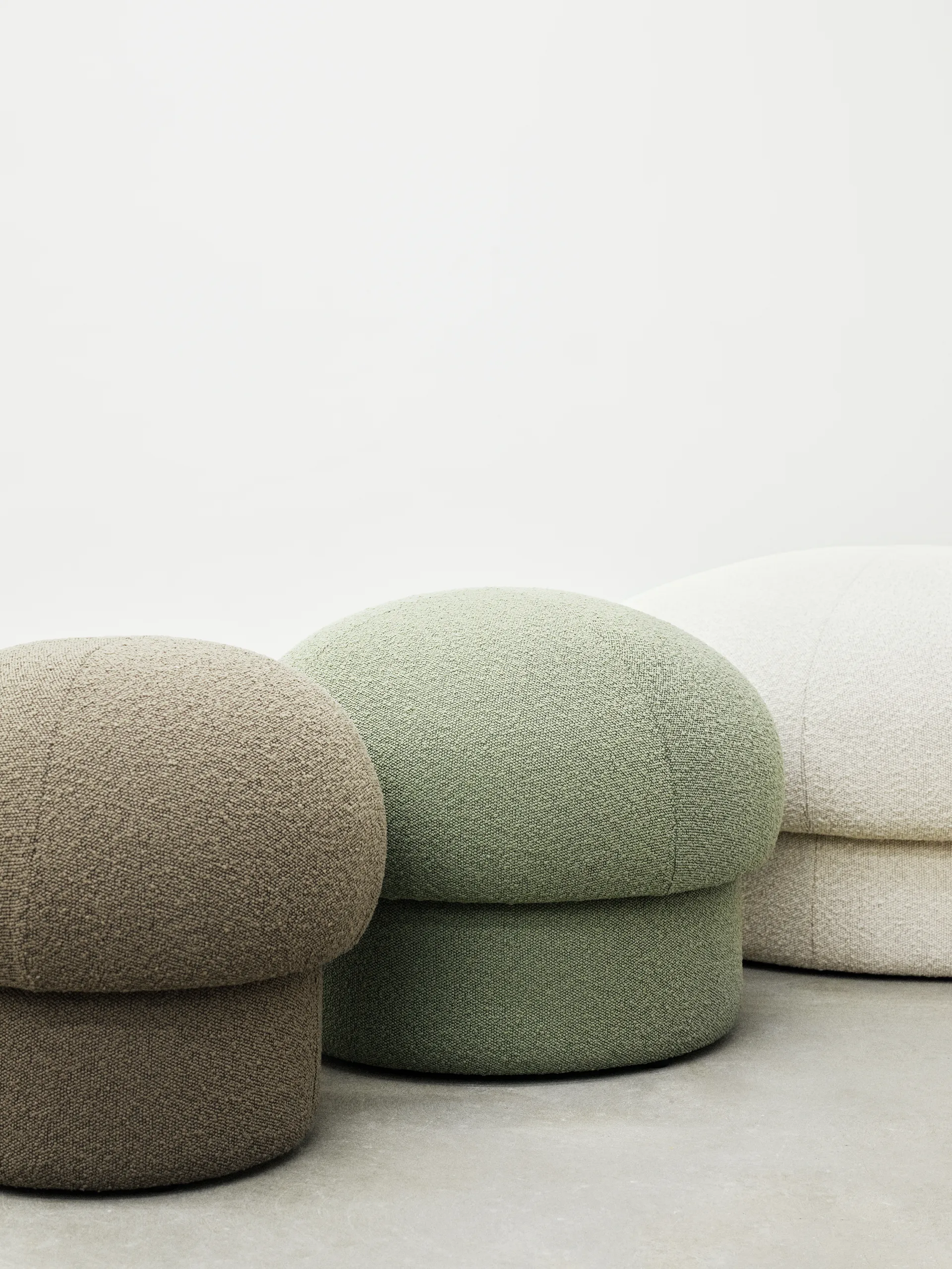 Uno puff Ø65 cm, Brown Design House Stockholm