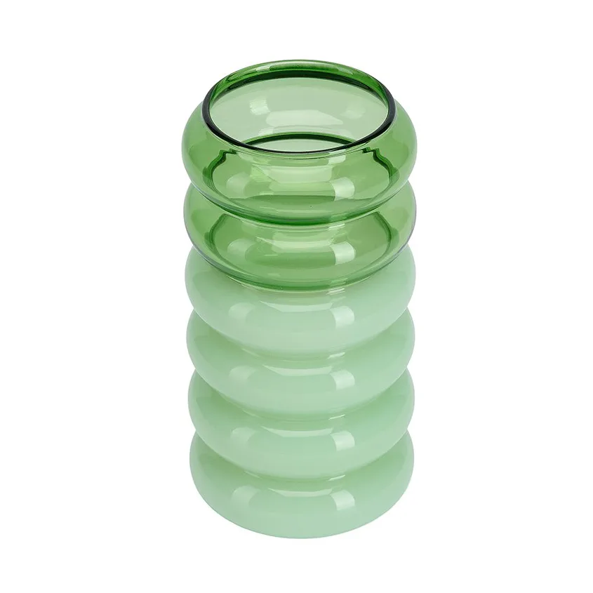 Bubble 2-i-1 vas och ljusstake 13,5 cm, Green Design Letters
