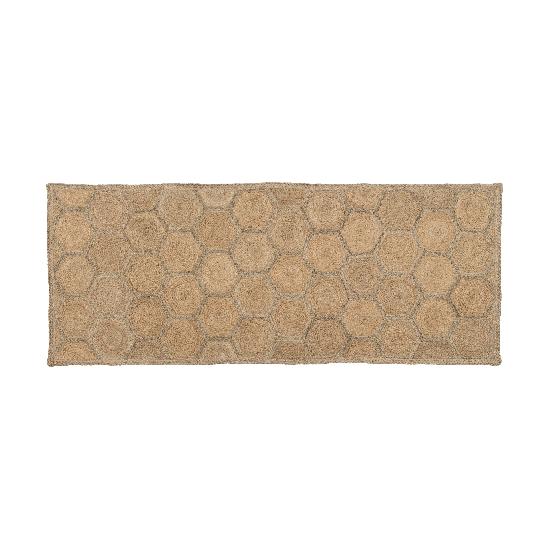 Elin matta, Honey comb natural, 80x200 cm Dixie