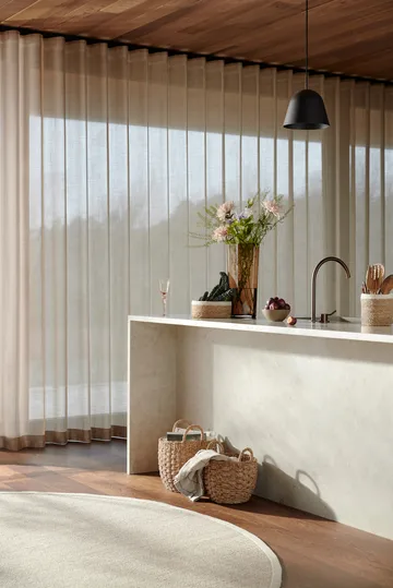 Sisal matta rund marble - Ø150 cm - Dixie
