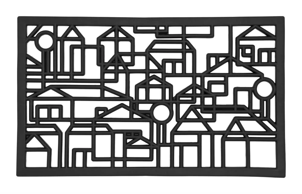 Villastad dörrmatta, 45x75 cm Dixie
