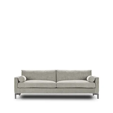 Lift soffa 240 cm - Tangent 37 beige-duntopp-stålben - Eilersen