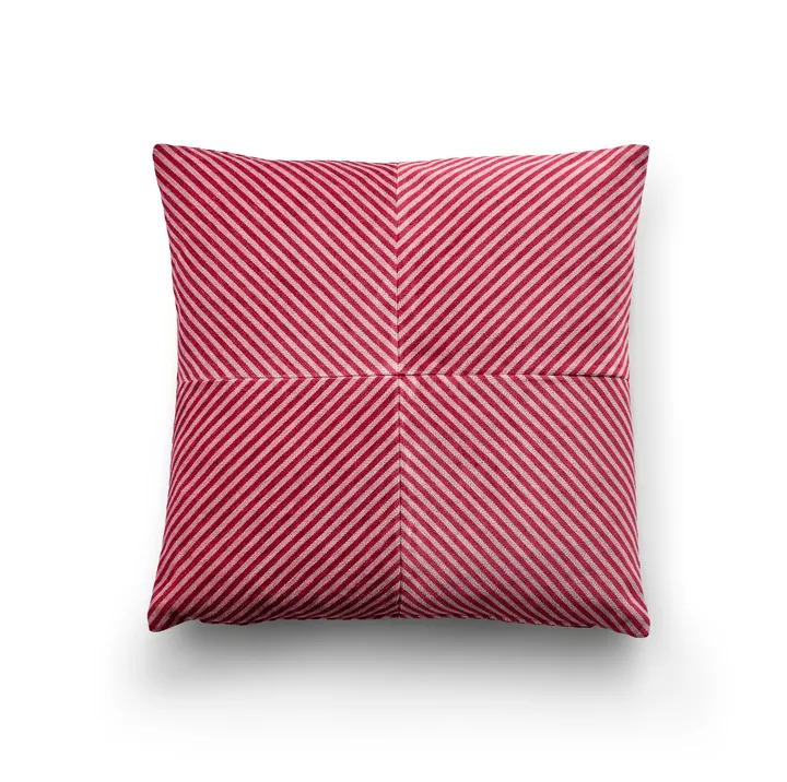 Pyjamas Design 9 kudde 50x50 cm - Rosa-röd - Eilersen